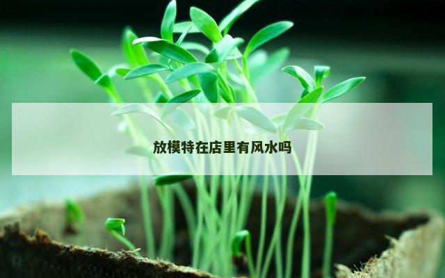 放模特在店里有风水吗