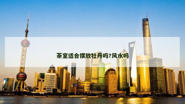茶室适合摆放牡丹吗?风水吗