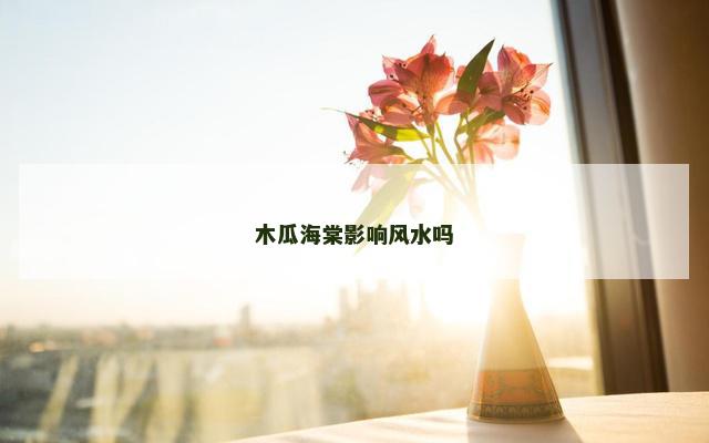木瓜海棠影响风水吗