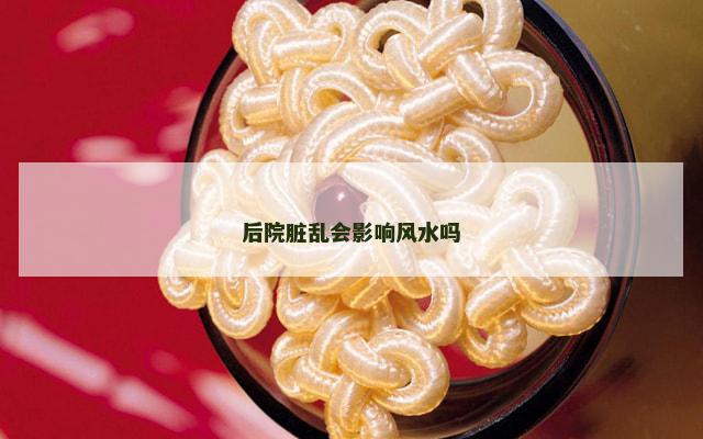 后院脏乱会影响风水吗
