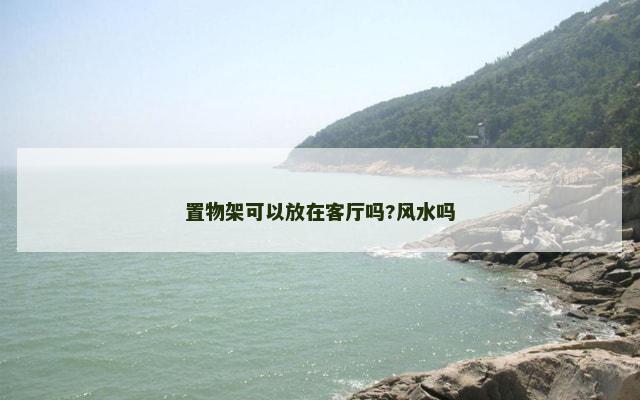 置物架可以放在客厅吗?风水吗