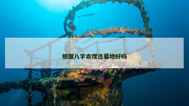 根据八字命理选墓地好吗