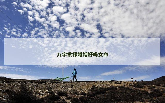 八字拱禄婚姻好吗女命