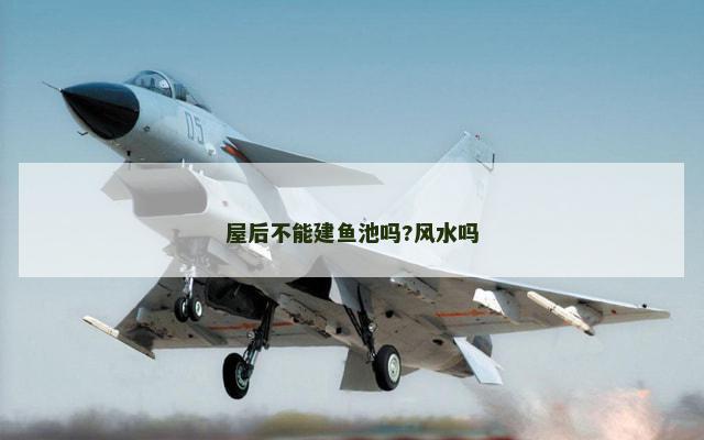 屋后不能建鱼池吗?风水吗