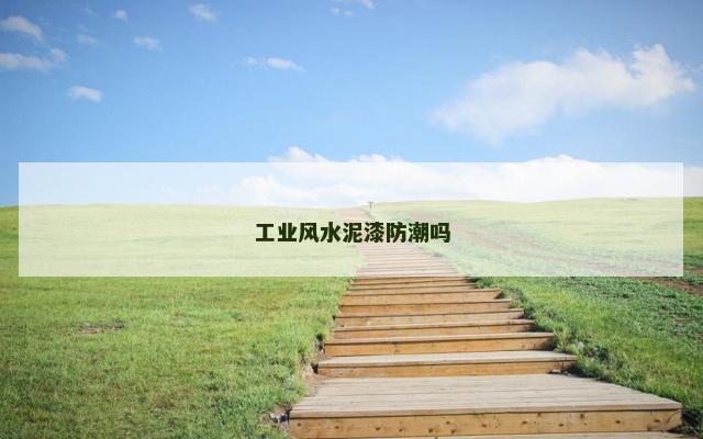 工业风水泥漆防潮吗